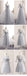 Manga larga de encaje gris Una línea Vestidos de dama de honor largos, Vestidos de dama de honor largos personalizados baratos, Vestidos de dama de honor asequibles, BD020