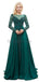 El Verde esmeralda Mangas Largas en gran medida de Cuentas Noche, vestidos de fiesta, Vestidos de Noche de Fiesta vestidos de fiesta, Vestidos 12051