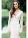 Vestidos de novia sexy de manga larga de encaje con espalda abierta en línea, vestidos de novia de encaje baratos, WD474