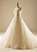 Vestidos de novia de cola larga de encaje de escote redondo clásico, vestidos de novia por encargo, vestidos de novia de boda baratos, WD220