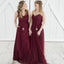Mismatched Watermen Chiffon Long Bridesmaid Dresses Online, WG300