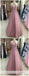 Rosa de Encaje Apliques Una línea de Noche Largos vestidos de fiesta, Vestidos Baratos Dulce 16, Vestidos, 18306