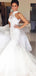 Vestidos de boda baratos de sirena con encaje de cebo personalizado en línea, WD422