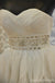 Organza sin tirantes alinean trajes de novia de la costumbre de la colmena en línea, WD358