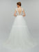 Sexy sin espalda simple V-cuello barato vestidos de novia en línea, vestidos de novia baratos, WD552