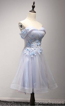 Tulle Lace Cute Homecoming Prom Dresses, Affordable Short Party Prom Sweet 16 Dresses, Perfect Homecoming Cocktail Dresses, CM332