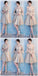 Vestidos de dama de honor baratos baratos de encaje corto mal combinados en línea, WG501