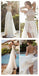 Vestidos de fiesta de gasa larga sin espalda de encaje sexy, vestidos de fiesta de escote lateral con cuello halter y abertura alta, PD0018