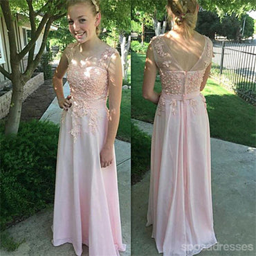 Pink Prom Dress,Scoop Prom Dress,Pretty Prom Dress,Prom Dress, Party Prom Dress,Long Prom Dress,Prom Dresses,Prom Dress Gowns,PD0065