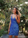 V Neck Dusty Pink Tulle Beaded Κοντά Homecoming Φορέματα Online, Φθηνά Κοντά Φορέματα Prom, CM845
