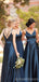 Robes de demoiselle d'honneur longues sirène rose pas cher simple en ligne, WG548