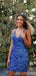 V Neck Dusty Pink Tulle Beaded Κοντά Homecoming Φορέματα Online, Φθηνά Κοντά Φορέματα Prom, CM845