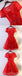 2017 Vestidos de baile de bienvenida de línea roja de encaje corto de manga corta, Vestidos de baile de corsé asequibles de espalda corta, Vestidos de bienvenida perfectas, CM249