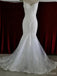 Straps Mermaid Lace Wedding Dresses Online, Cheap Bridal Dresses, WD633