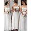 Scoop Cute Flower Long Bridesmaid Dresses Online, Bridesmaids Dresses, WG726