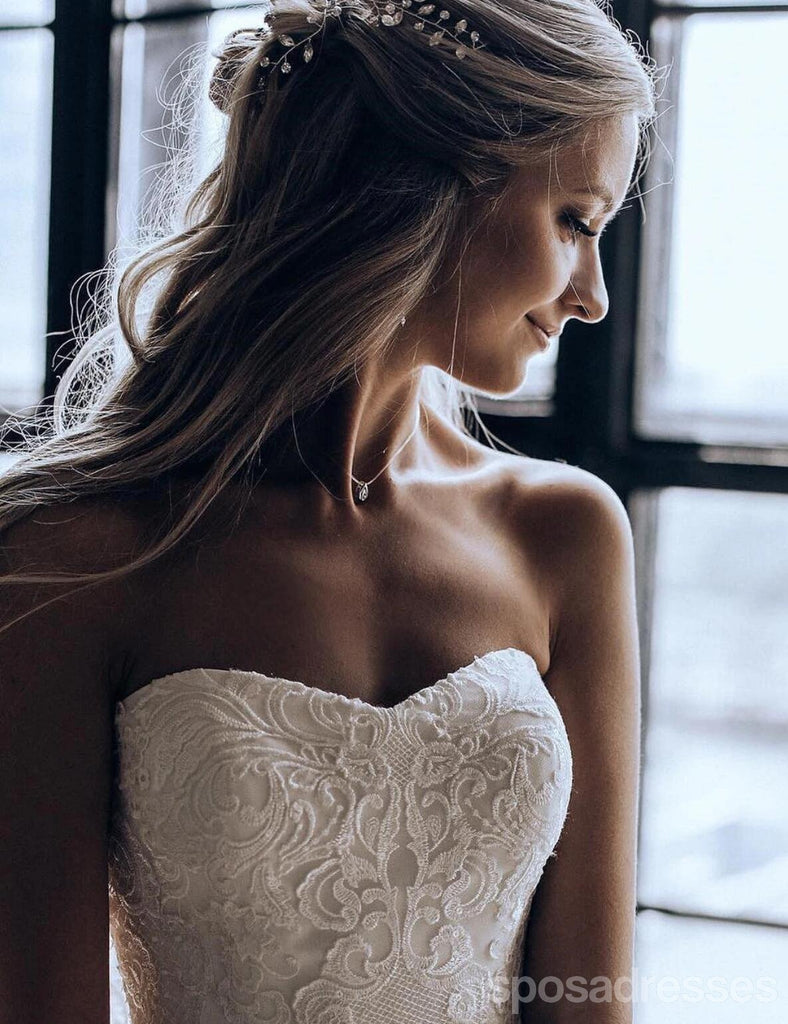 Querida Lace A-line Roupas baratas de Casamento Online, Cheap Bridal Dresses, WD638