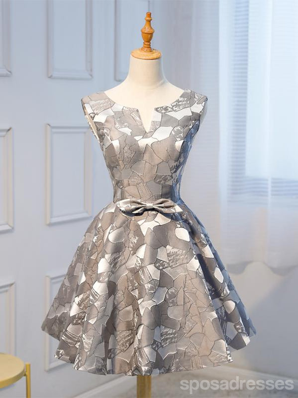 Unique Grey Cheap Short Homecoming Dresses Online, CM665